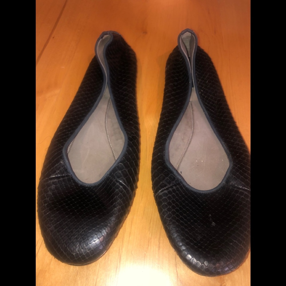 Calvin Klein - Python Ballerina Flats - image 1